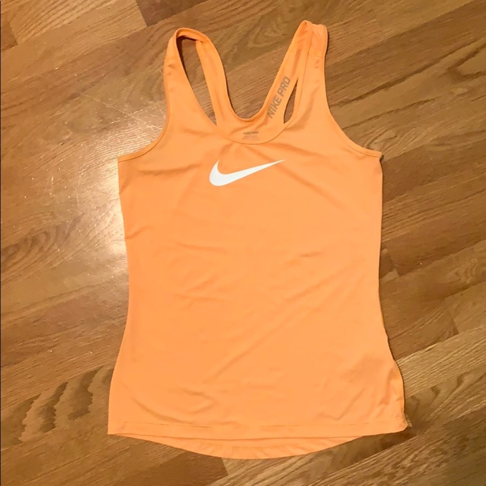Orange Nike Tank